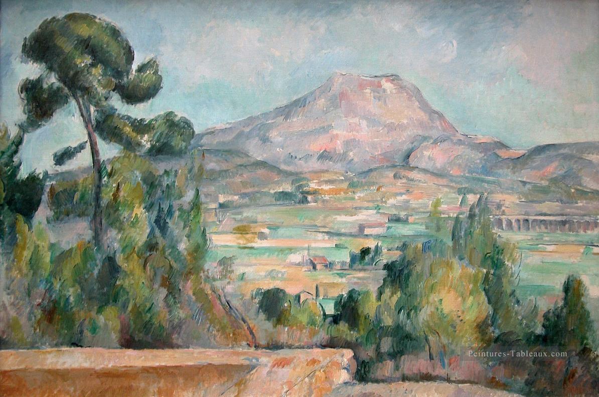 Mont Sainte Victoire 4 Paul Cézanne Peintures à l'huile